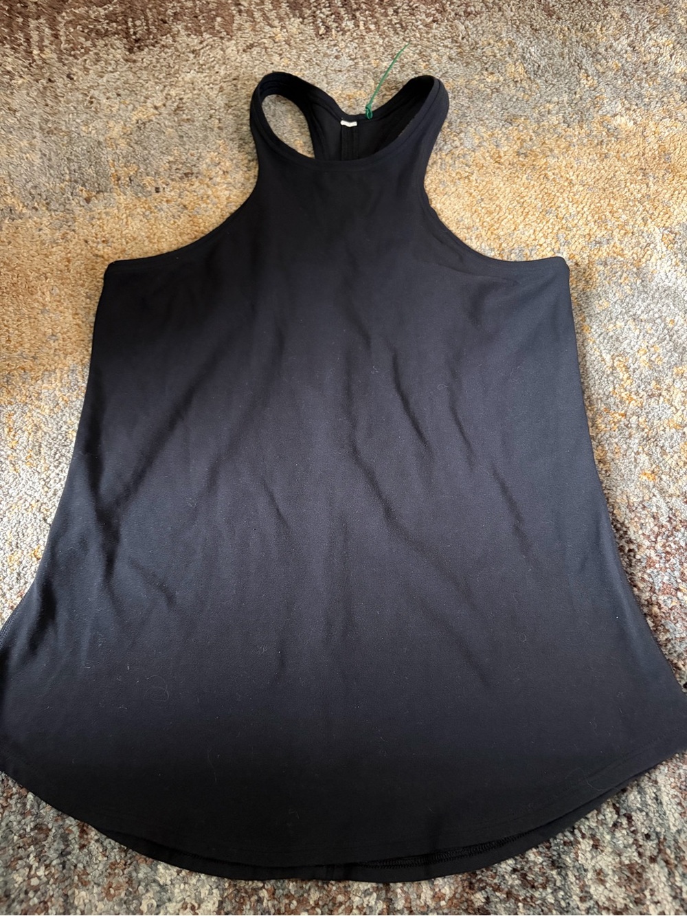 lululemon athletica Black High-Neck Racerback Tank